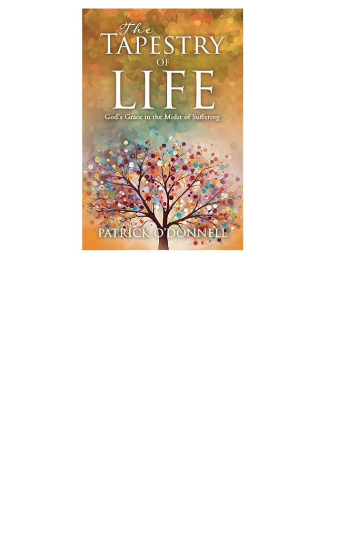 Tapestry of Life book cover - Tree with multicolored leaves