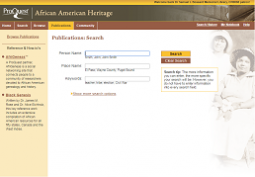 African American Heritage screenshot