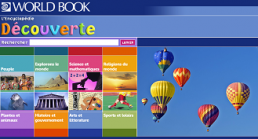 World Book in French screenshot