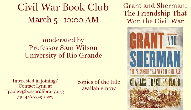 Civil War Book Club Grant and Sherman