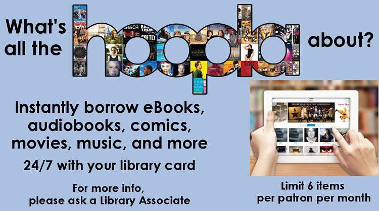 Hoopla Digital Now Available